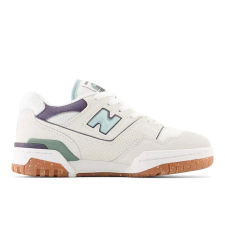 Tênis New Balance 550 Feminino Rosa Claro Verde BBW550NB