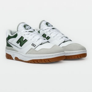 Tênis New Balance 550 Masculino Branco Verde BB550ESC