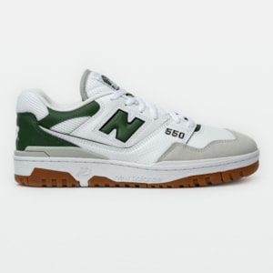 Tênis New Balance 550 Masculino Branco Verde BB550ESC