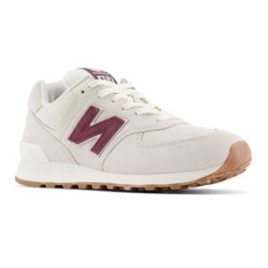 Tênis New Balance 574 V2 Bege Vinho U574HA2