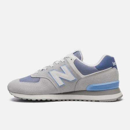 Tênis New Balance 574 V2 Brighton Grey Mercury Blue U574TL2