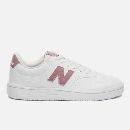 Tênis New Balance BB80 Branco Rosa BB80FAB