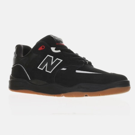Tênis New Balance Numeric 1010 Tiago Lemos Preto Branco Vermelho NM1010RB