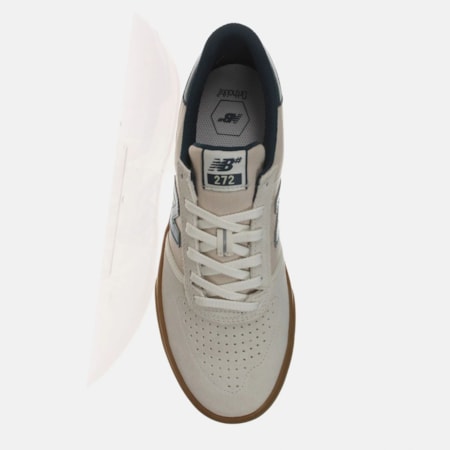 Tênis New Balance Numeric 272 Bege Claro Petroleo NM272RPU