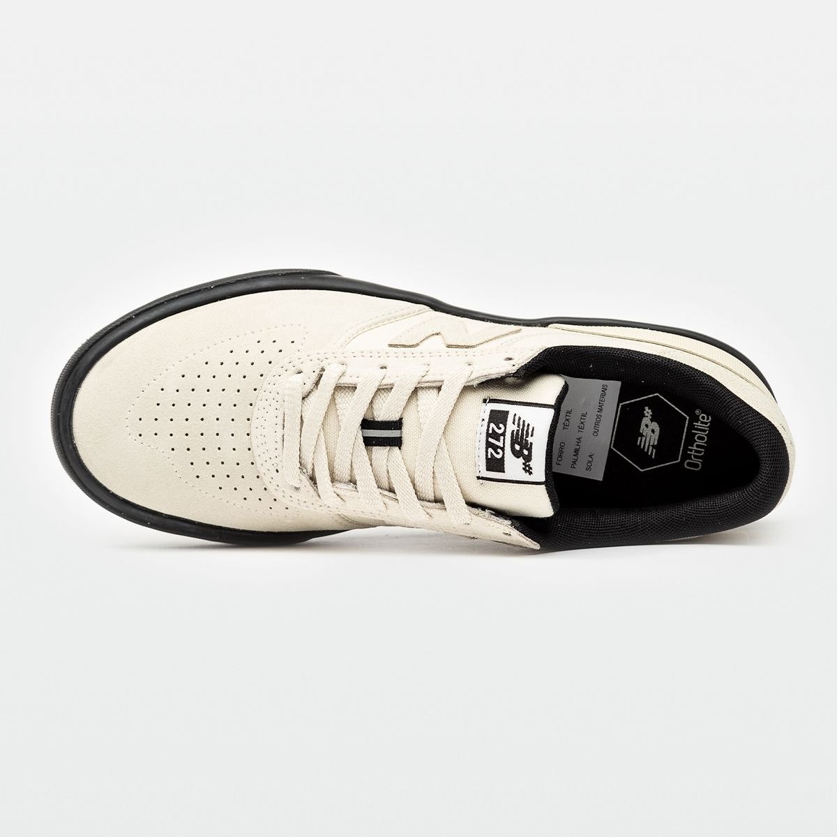 Tênis New Balance Numeric 272 Bege Preto NM272PAN - Prince Of Streets