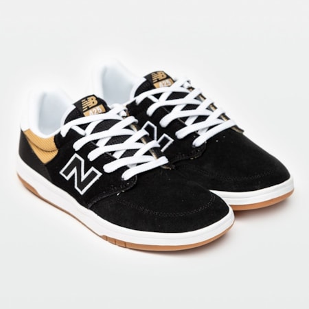 Tênis New Balance Numeric 425 Preto Bege NM425BNT