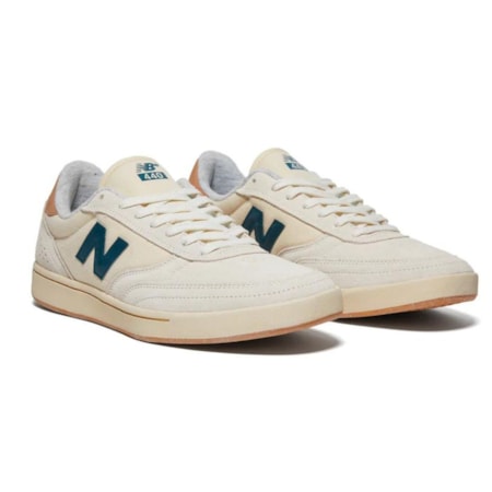 Tênis New Balance Numeric 440 Bege Verde NM440SST