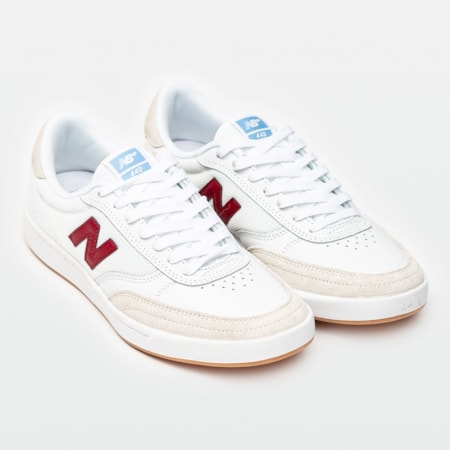 Tênis New Balance Numeric 440 Branco Vermelho NM440WBY