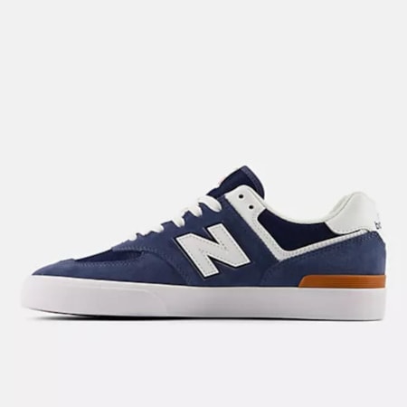  Tênis New Balance Numeric 574 Marinho Branco NM574VEF
