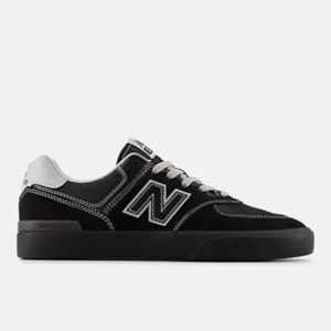  Tênis New Balance Numeric 574 Preto Cinza NM574VED