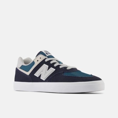 Tênis New Balance Numeric 574 Vulc Marinho Petroleo NM574VCN