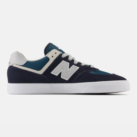 Tênis New Balance Numeric 574 Vulc Marinho Petroleo NM574VCN