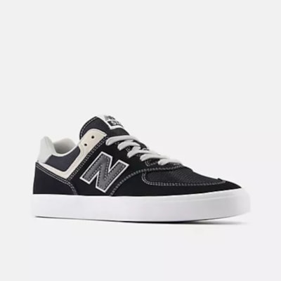 Tênis New Balance Numeric 574 Vulc Preto Branco