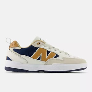 Tênis New Balance Numeric 808 Branco Marrom NM808LBU