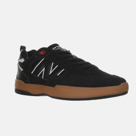 Tênis New Balance Numeric 808 Lite Black White Brown NM808LBR