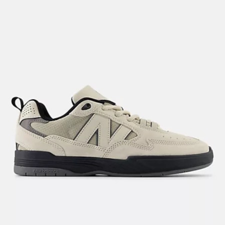 Tênis New Balance Numeric 808 Tiago lemos Bege Preto