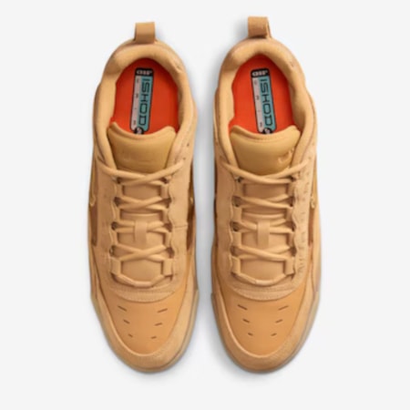 Tênis Nike Sb Air Max Ishod 2 Wheat Flax Safety Orange FB2393200 