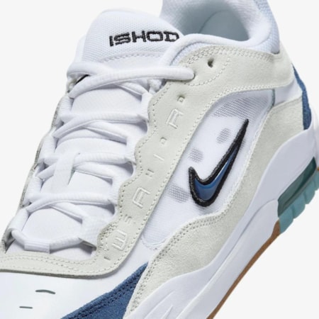 Tênis Nike Sb Air Max Ishod 2 White Aquarius Blue FB2393102