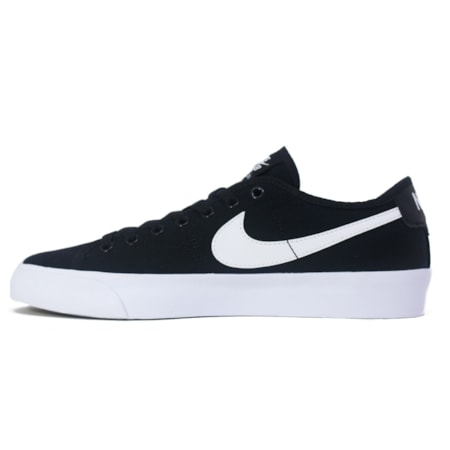 Tênis Nike Sb Blazer Court Black White 