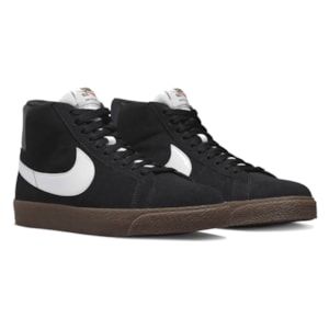 Tênis Nike Sb Blazer Mid Black Gum 864349010