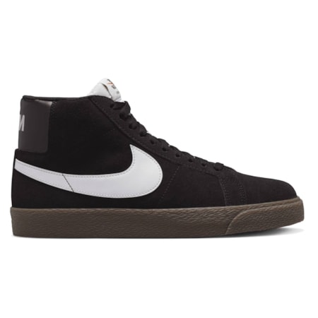 Tênis Nike Sb Blazer Mid Black Gum 864349010