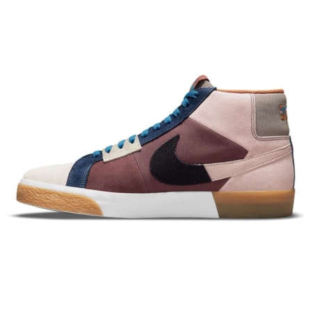 Tênis Nike Sb Blazer Mid Prm Mosaic Blends Earthy