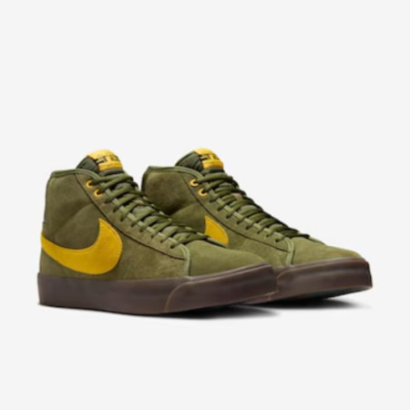 Tênis Nike Sb Blazer Mid Qs x Anti Hero Rough Green HM5838300 