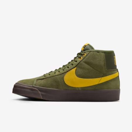 Tênis Nike Sb Blazer Mid Qs x Anti Hero Rough Green HM5838300 