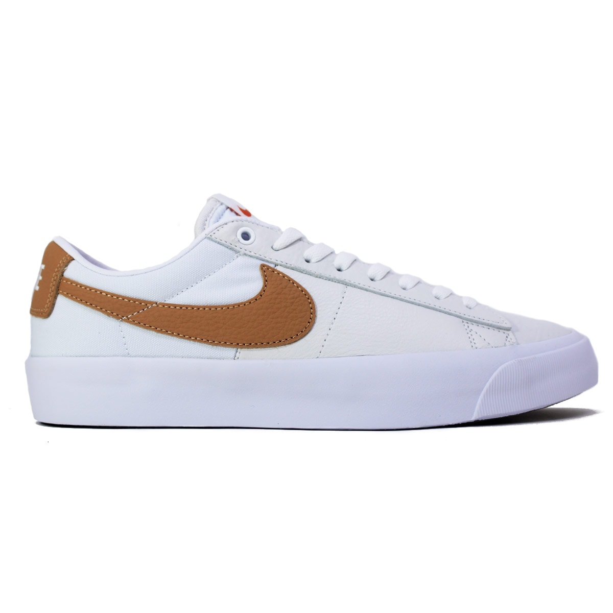 Nike blazer hot sale orange label white