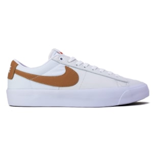 Tênis Nike Sb Blazer Pro GT Iso Orange Label White Cognac DQ3502100