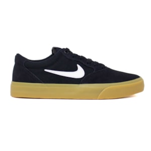 Tênis Nike Sb Chron Slr Black White 