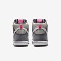Tênis Nike Sb Dunk High Pro Premium Medium Grey Pink DJ9800001
