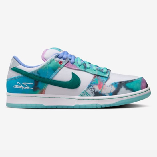 Tênis Nike Sb Dunk Low OG QS Futura Bleached Aqua HF6061400 