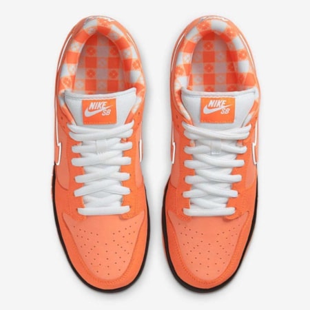 Tênis Nike Sb Dunk Low Og Qs X Concepts Orange Lobster FD8776800