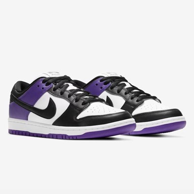 Tênis Nike Sb Dunk Low Pro Court Purple Black White BQ6817500