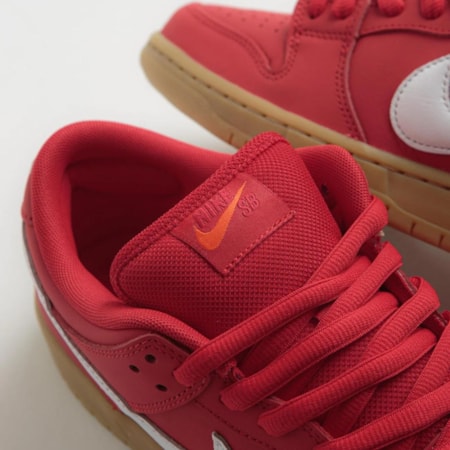 Tênis Nike Sb Dunk Low Pro Iso University Red Gum FJ1674600 