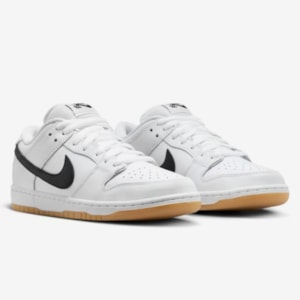 Tênis Nike Sb Dunk Low Pro Iso White Gum CD2563101