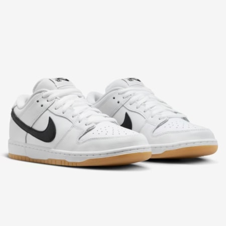 Tênis Nike Sb Dunk Low Pro Iso White Gum CD2563101