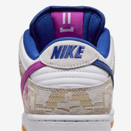 Tênis Nike Sb Dunk Low Pro Premium X Rayssa Leal Pure Platinun Royal Blue FZ5251001