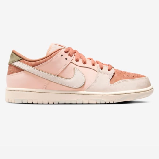 Tênis Nike Sb Dunk Low Pro PRM Crimson Tint And Amber Brown FV5926200