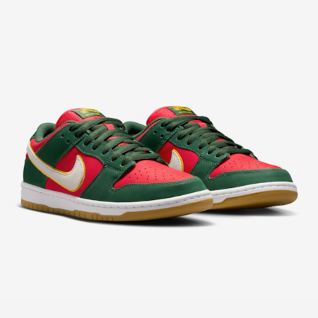 Tênis Nike Sb Dunk Low Pro Prm Seattle Supersonics FZ1287300 