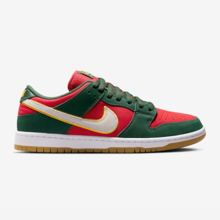 Tênis Nike Sb Dunk Low Pro Prm Seattle Supersonics FZ1287300 