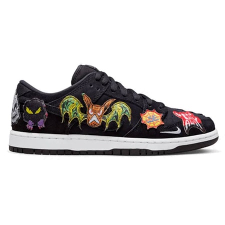 Tênis Nike Sb Dunk Low Pro Qs Neckface Black DQ448-001