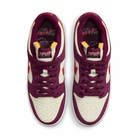 Tênis Nike Sb Dunk Low Pro Qs Skate Like I Girl DX4589-600