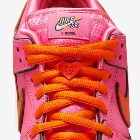 Tênis Nike Sb Dunk Low Pro Qs x Power Puff Girls Blossom FD2631600