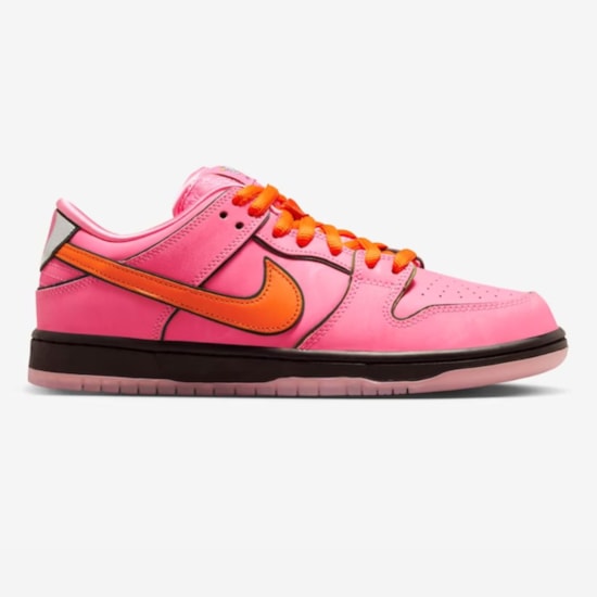 Tênis Nike Sb Dunk Low Pro Qs x Power Puff Girls Blossom FD2631600