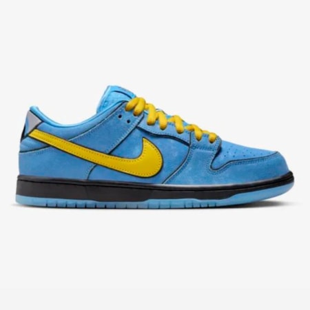 Tênis Nike Sb Dunk Low Pro Qs x Power Puff Girls Bubbles FZ8320400