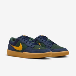 Tênis Nike Sb Force 58 Midnight Navy University Gold DV5477402 