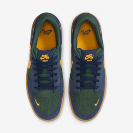 Tênis Nike Sb Force 58 Midnight Navy University Gold DV5477402 