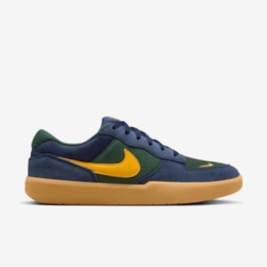 Tênis Nike Sb Force 58 Midnight Navy University Gold DV5477402 